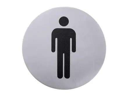 Bord herentoilet RVS 18/10 ø75 mm